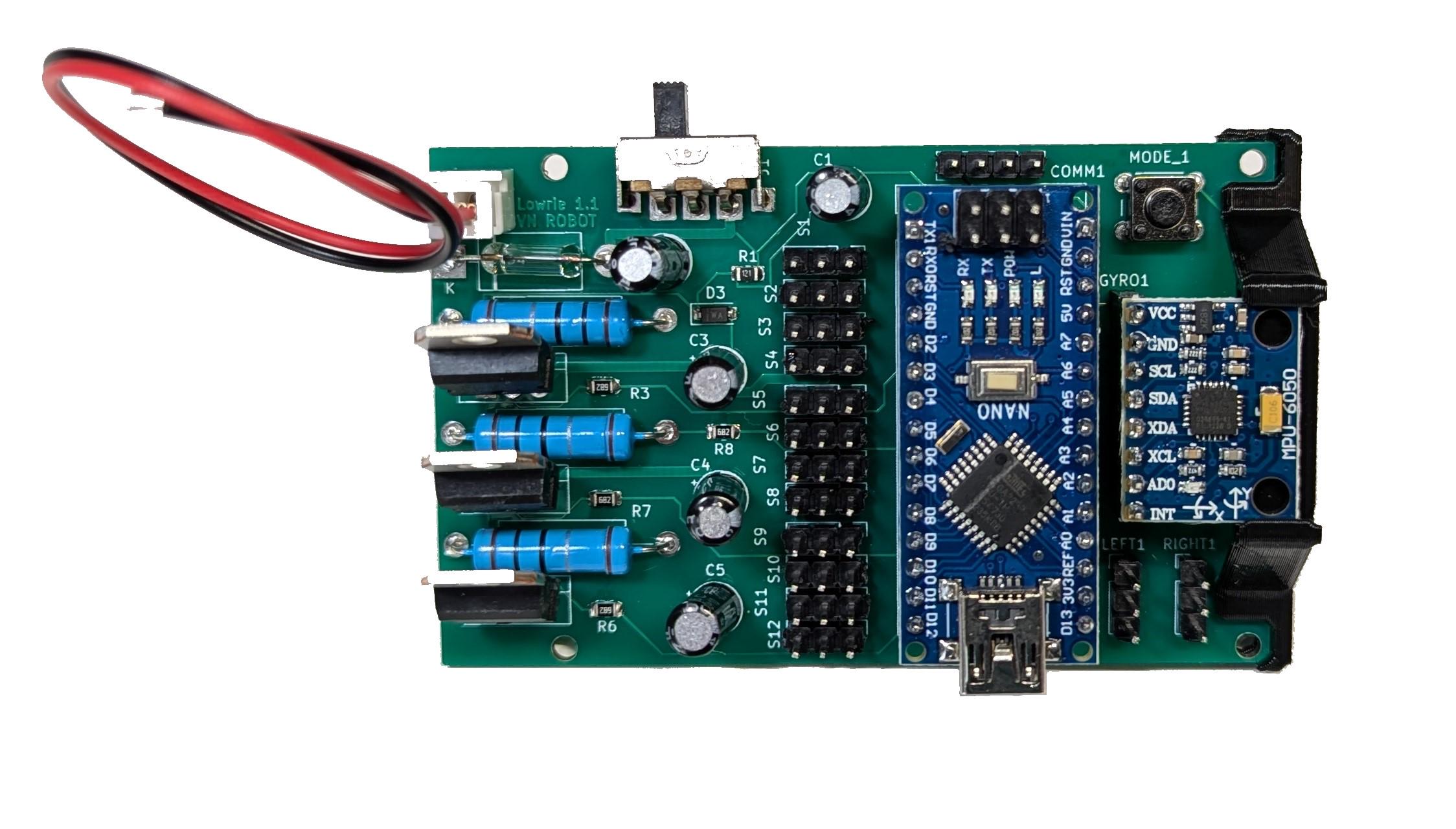 DIY Robot Board With Arduino Nano V3 and MPU6050 Accelerometer - Etsy