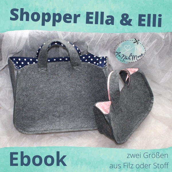 Nähanleitung Shopper "Ella & Elli"