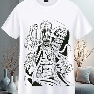 T-shirt Mumm-Ra  Thundercats designs a vintage poster style.