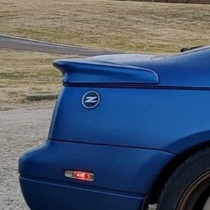 Nissan 300ZX Antenna Bezel Delete Cover Plate WITH Epoxy Emblem