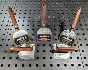 Smatula! The Stainless Heavy Duty Smashburger Spatula and Smasher!  Made in USA!