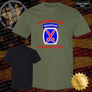 10th Mountain Division Shirt, Climb To Glory Shirt, Powder Keg Patch Tee, Army Infantry Soldier Shirt, Fort Drum Gift