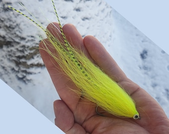 Bucktail Streamer (fl.yellow)