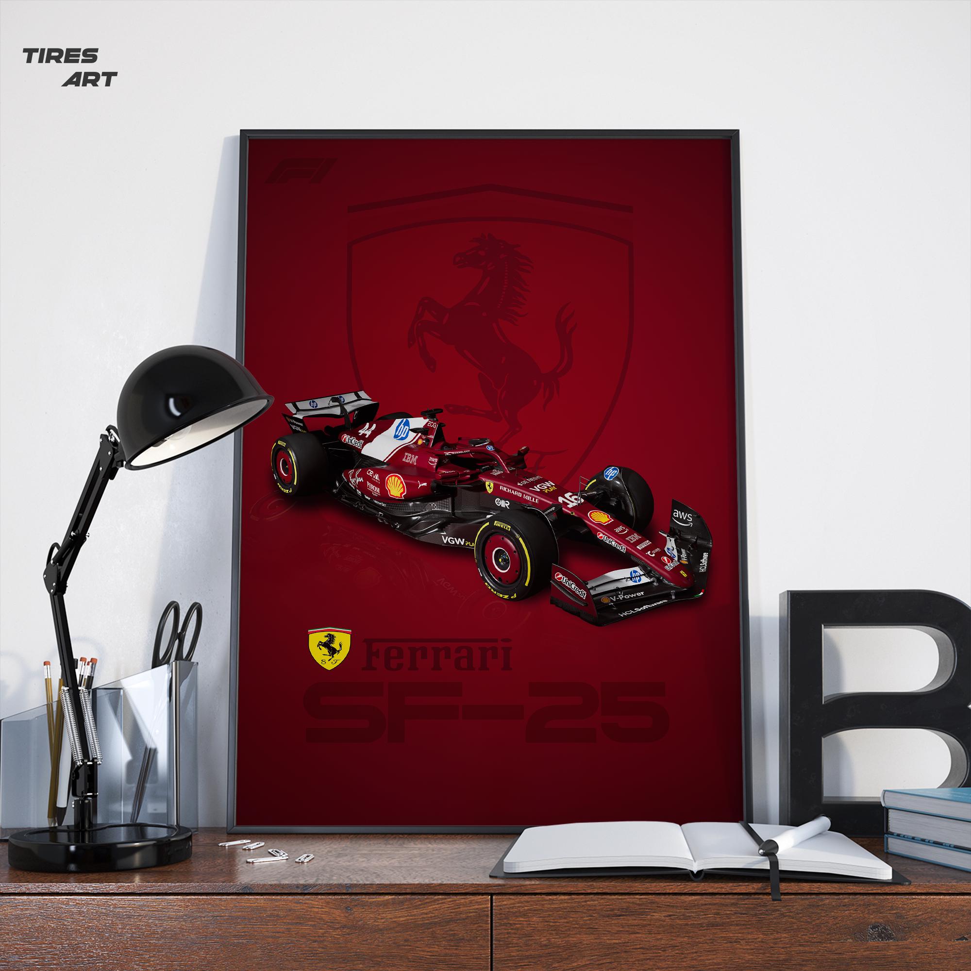 Puma Scuderia Ferrari HP 2025 Team Polo