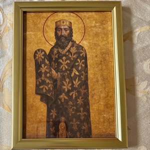Alexios Komnenos Eastern Roman Byzantine Emperor 5x7 Framed Photo