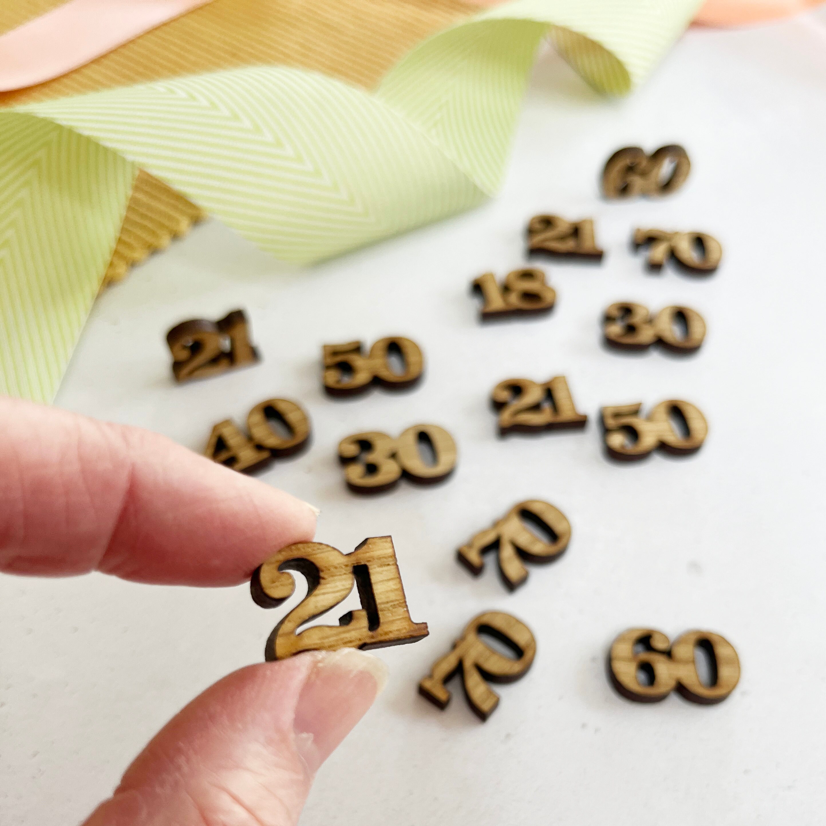 Roségold 100 Konfetti – 200 Stück Glitzer-Zahlen & Kreise Für Geburtstag & Jubiläum