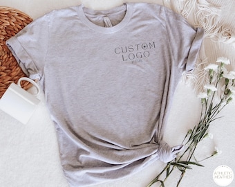 Custom Logo Shirts, Personalized Logo Shirt, Custom Design Shirt, Custom Text Shirt,Your Business Logo or Brand Logo T Shirt,Team Logo Shirt
