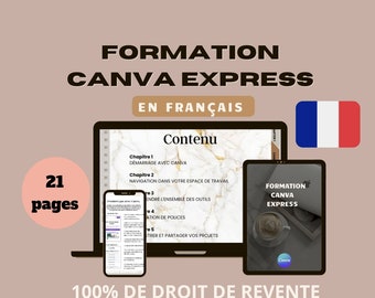 GUIDE CANVA EXPRESS 100% droit de revente