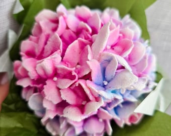 Marshmallow Zephyr Flower: Rose or Hydrangea - Adorable Gift Box. Minimum order is 5 boxes