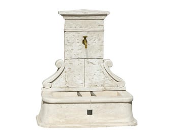 Fontana da muro Venus Stone - Eleganza classica per giardino o patio esterno - Fontana da giardino