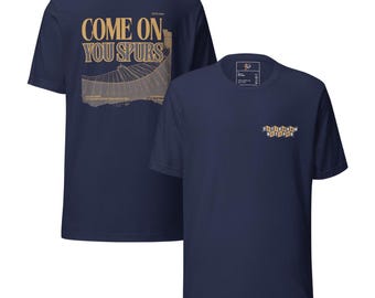 Camiseta del Tottenham, camiseta de los Spurs, camiseta unisex teñida en prenda