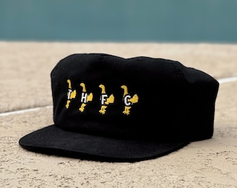 Vintage Tottenham Hotspur Cap: 1960s Cockerels Five Panel Dad Hat