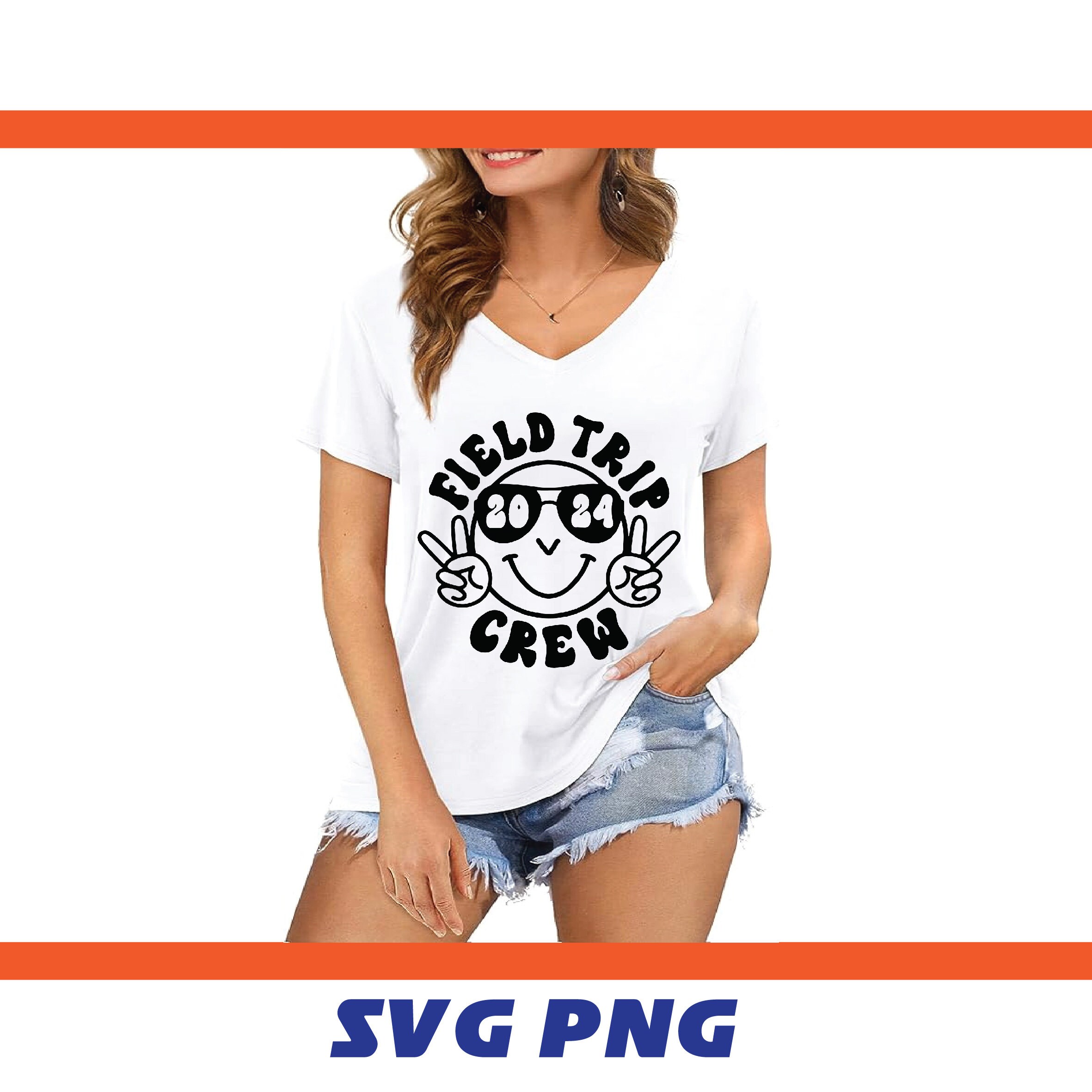 Retro Field Trip Crew SVG PNG, Field Trip Squad Svg, School Excursion ...