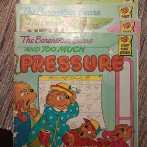 Set of Berenstain Bears Children&#39;s Books | Well Loved Classics | Papa Mama Brother Sister | Bookish Gift Idea | Vintage Books