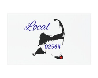 Nantucket Massachusetts 02564 Car Magnets Splendid Local Gift Cape Cod Solid Black
