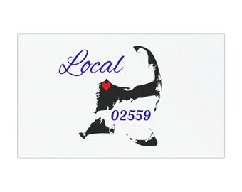 Pocasset Massachusetts 02559 Car Magnets Splendid Local Gift Cape Cod Solid Black