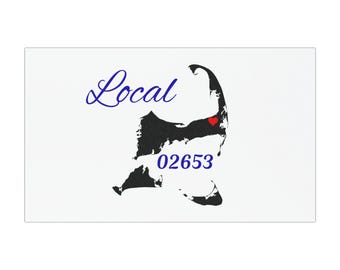 Orleans Massachusetts 02653 Car Magnets Splendid Local Gift Cape Cod Solid Black