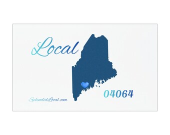 Old Orchard Beach Maine 04064 Car Magnets Splendid Local Gift Cape Cod Blue Gradient