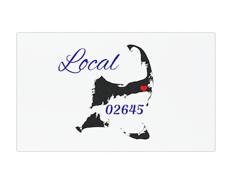 Harwich Massachusetts 02645 Car Magnets Splendid Local Gift Cape Cod Solid Black