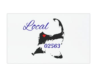 Sandwich Massachusetts 02563 Car Magnets Splendid Local Gift Cape Cod Solid Black