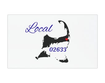 Chatham Massachusetts 02633 Car Magnets Splendid Local Gift Cape Cod Solid Black