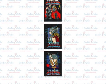 Thor Love & Thunder Vectores Diseño pdf eps corel