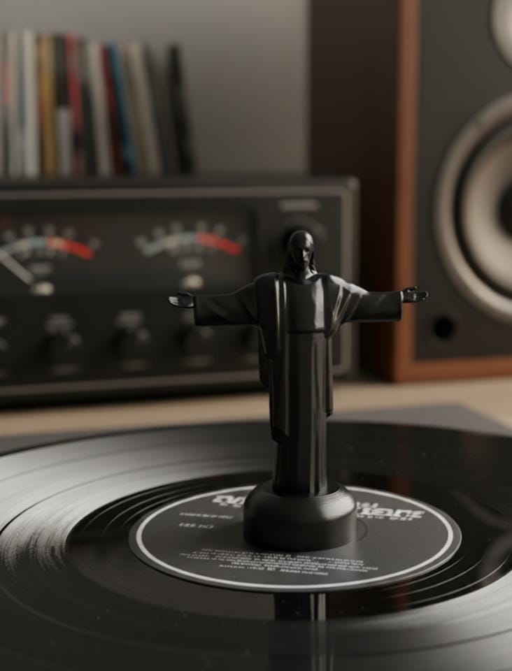 LID -Stabilisateur de disque en métal pour platine vinyle LP LP‑107S LP
