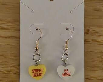 Be Mine 会話ハートイヤリング