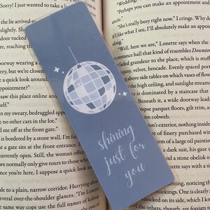 Shining just for you bookmark