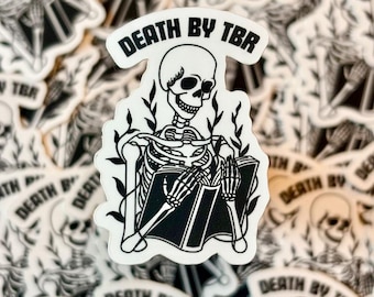 death by tbr sticker