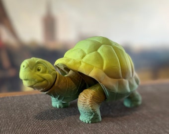 Articulated Tortoise - Posable - 3D Printed - MatMire Makes