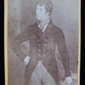 Royal Lord Edward FitzGerald Cabinet Card CDV Carte de Visite Irish Royalty IE