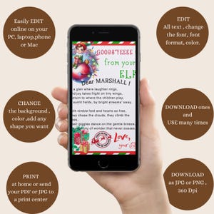 Buddy Elf Printable Christmas Card Message From Christmas Elf Sign Buddy Elf Printable Christmas Card Message From Christmas Elf Sign