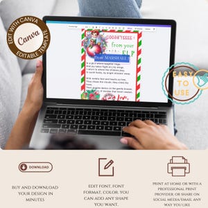Buddy Elf Printable Christmas Card Message From Christmas Elf Sign Buddy Elf Printable Christmas Card Message From Christmas Elf Sign
