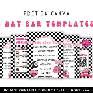 Canva Hat Bar Template