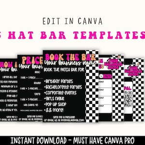 Canva Hat Bar Template