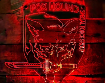 Foxhound - Metal Gear Solid - Season 1 LED Wall Art