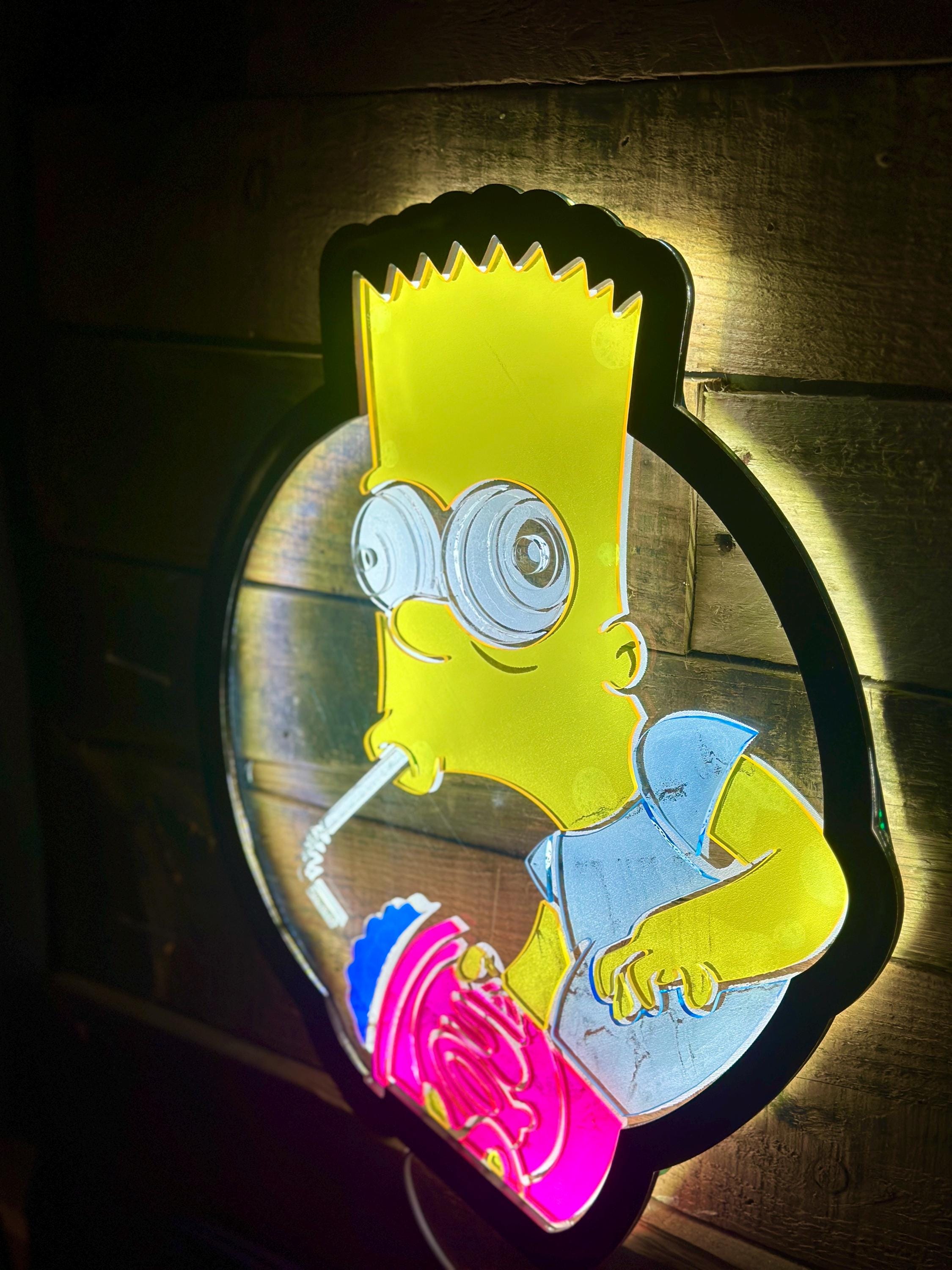 Simpsons Neon Sign - Etsy