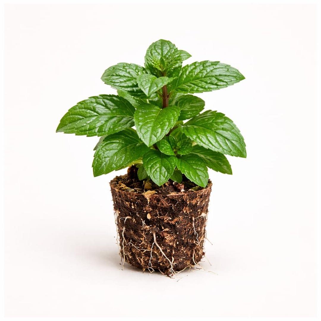 PLANT NOOK Berries and Cream Mint Live Plant Starter Plug 2-pack ...