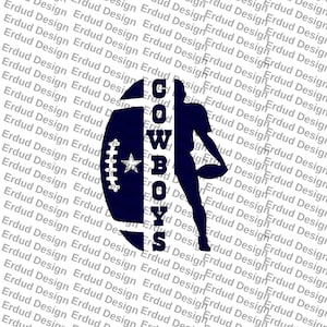 Cowboys SVG vectorbestand, Cowboys ster SVG gesneden bestanden, direct downloaden