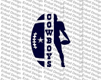 Fichier vectoriel Cowboys SVG, fichiers coupés SVG cowboys étoiles, téléchargement immédiat