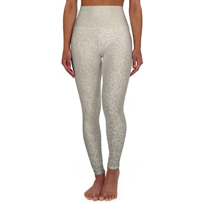 Cream lace leggings hotsell