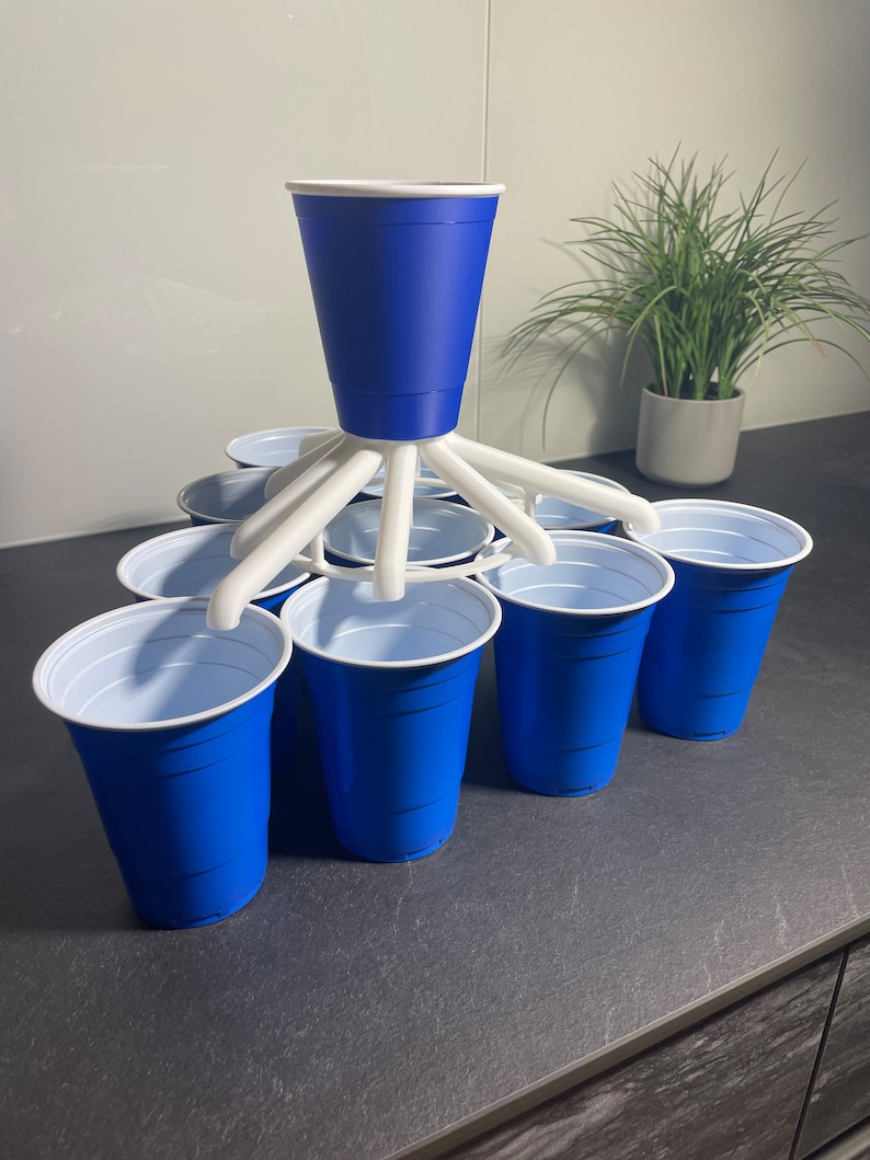 Bier Pong Trichter / Beer Pong Funnel / für 10 Becher auf einmal Bild 3