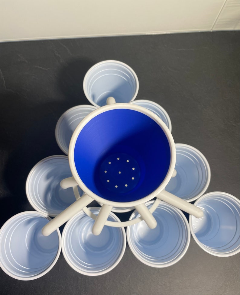 Bier Pong Trichter / Beer Pong Funnel / für 10 Becher auf einmal Bild 4