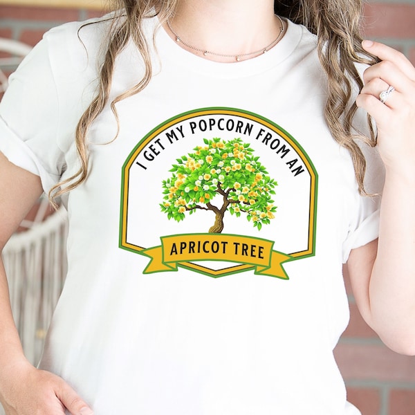 Popcorn Popping on the Apricot Tree Unisex Jersey Short Sleeve Tee, Jesus Christ Shirt, Primary Song T-shirt, Christian Gift for Men & Women