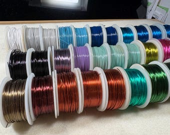 24 Gauge Artistic Copper Craft Wire, Non Tarnish, 10 Yards