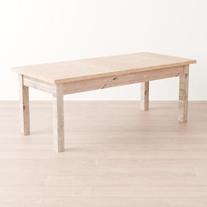 Dining Table Building Plan – DIY Cut List, Step-by-Step Guide, Metric & Imperial, 3 Sizes, PDF
