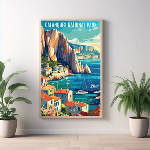 Tirage Argentique Vintage : Les Calanques Du Trayas, France - 1938 - Format 8x12,5 Cm