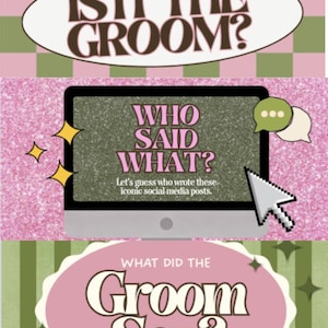 Bachelorette Party Games: Interactive Canva Presentation (Digital Download)