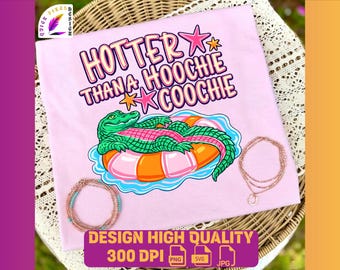 Caimán PNG, Hoochie Coochie PNG, PNG de tendencia, PNG de frase pegadiza, PNG de lago, PNG viral, Caimán más tarde PNG, PNG femenino, PNG de boutique, ambiente veraniego
